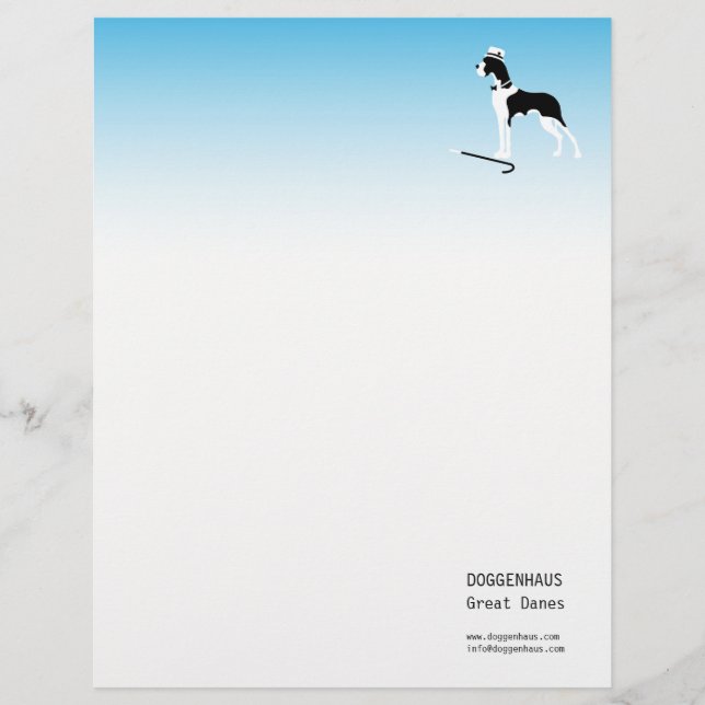 Boston Great Dane Letterhead (Front)