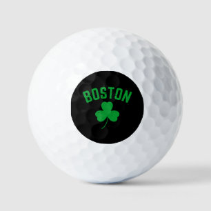 Boston Green Lucky Shamrock  Golf Balls