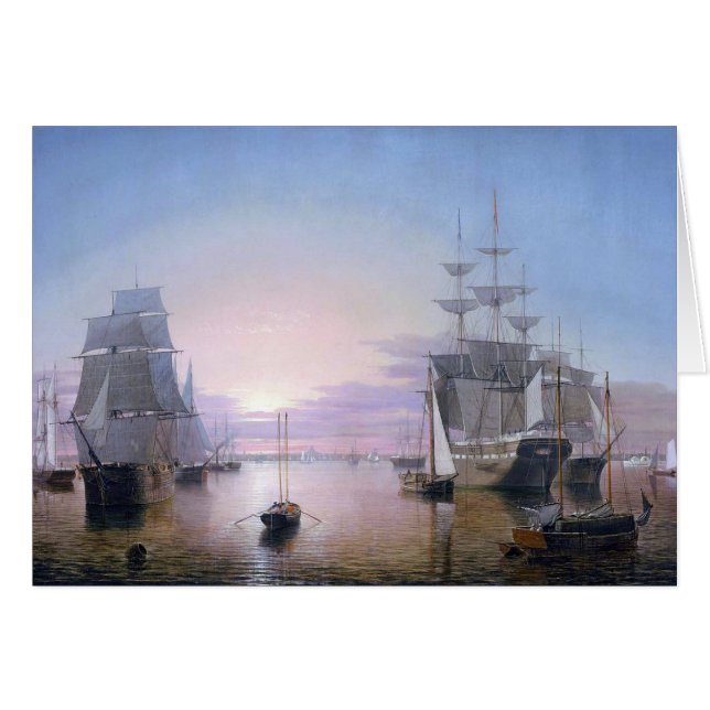 Boston Harbour 1850 (Front Horizontal)