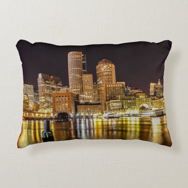 Boston Harbour Decorative Cushion (Front)