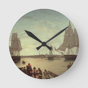 Boston Harbour from Constitution Wharf Round Clock