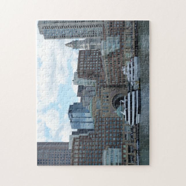 Boston Harbour Jigsaw Puzzle (Vertical)