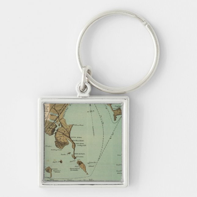 Boston Harbour Key Ring (Front)