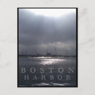 Boston Harbour Postcard