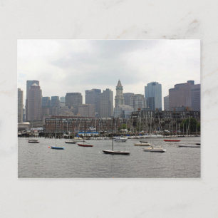 Boston Harbour Postcard