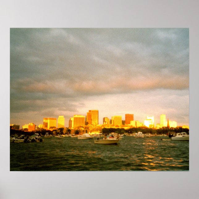 Boston Harbour Poster (Front)