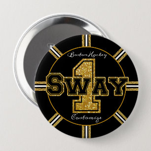 Boston Hockey Sway 1 10 Cm Round Badge