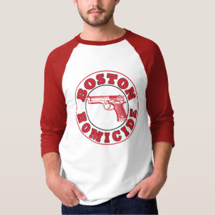 Boston Homicide 3/4 Length Raglan T-shirt