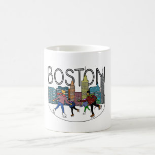 Boston Ice Skating Coffee Mug
