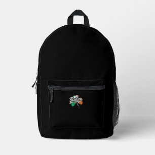 Boston Irish T-Shirt T-Shirt Printed Backpack