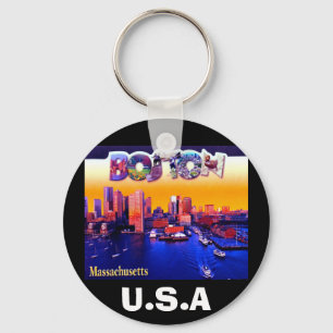 BOSTON KEY RING