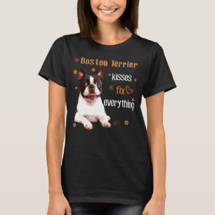 Boston Kisses Fix Everything T-Shirt
