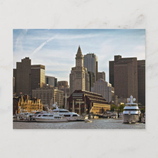 Boston Long Wharf Postcard