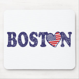 Boston Love Mouse Pad