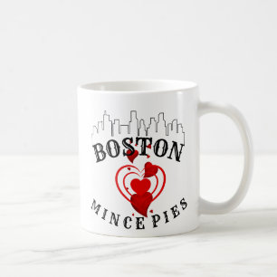 Boston Loves Mince Pies Cityscape Coffee Mug
