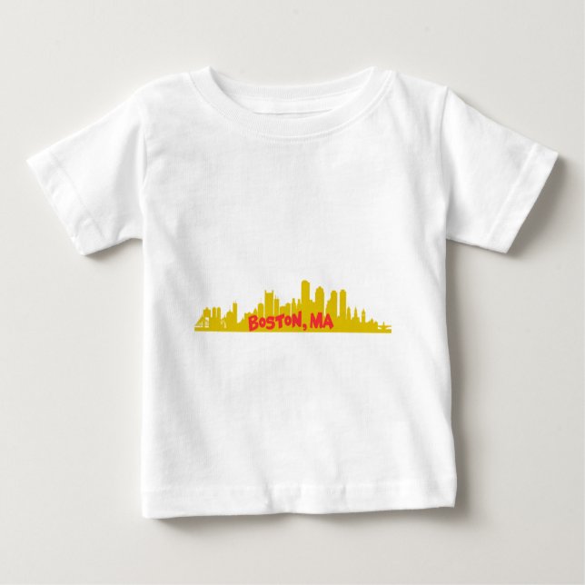 boston ,MA Baby T-Shirt (Front)