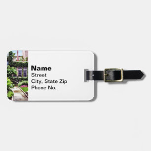 Boston MA - Hidden Garden Luggage Tag