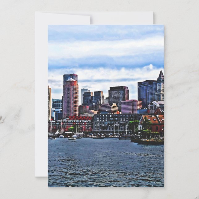 Boston MA - Inner Harbour (Front)