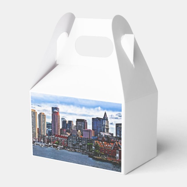 Boston MA - Inner Harbour Favour Box (Front Side)
