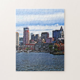 Boston MA - Inner Harbour Jigsaw Puzzle