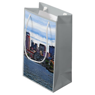 Boston MA - Inner Harbour Small Gift Bag