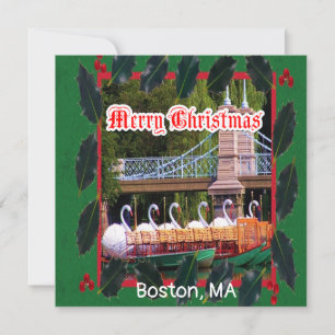 Boston, MA - Merry Christmas Card