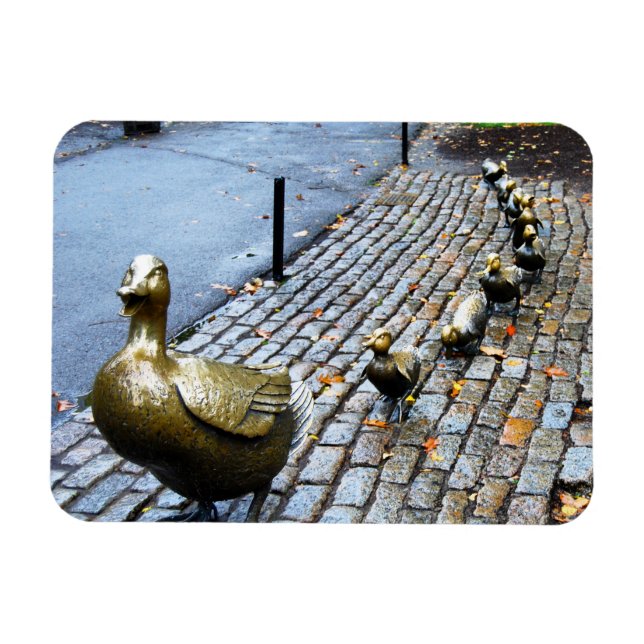 Boston - Make Way For Ducklings Magnet (Horizontal)