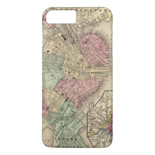 Boston Map by Mitchell iPhone 8 Plus/7 Plus Case