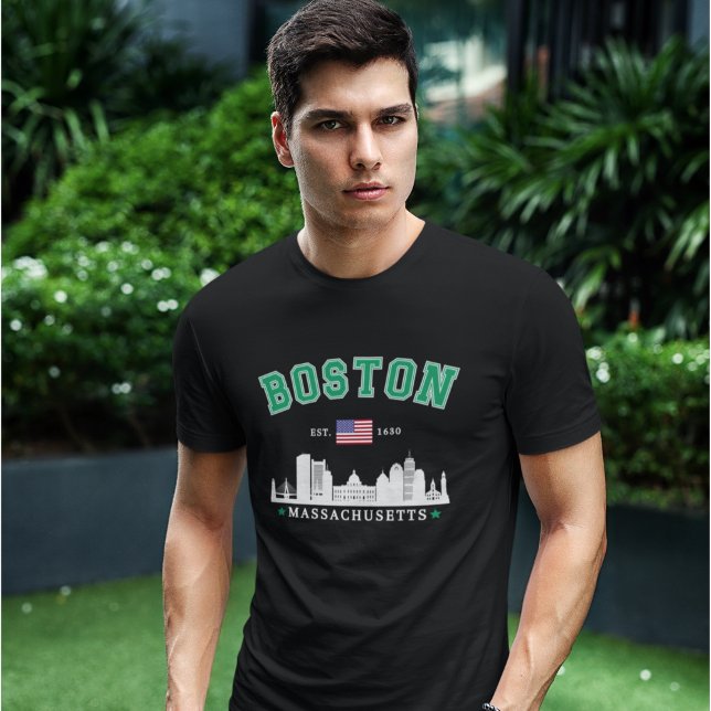 Boston Massachusetts. 1630 Funny Travel T-Shirt (Creator Uploaded)