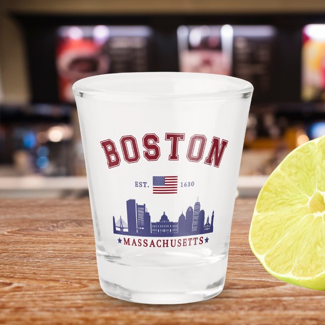 Boston Massachusetts. 1,630 Travel Shot Glass (Creator Uploaded)
