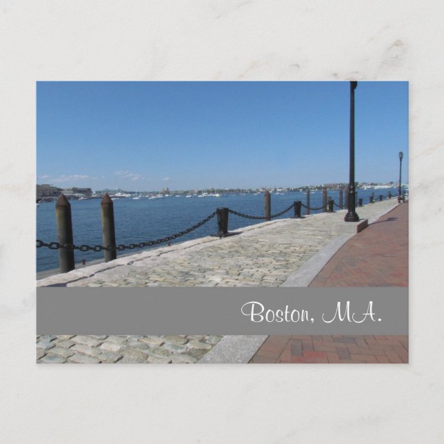 Boston, Massachusetts #2 Postcard (Front)