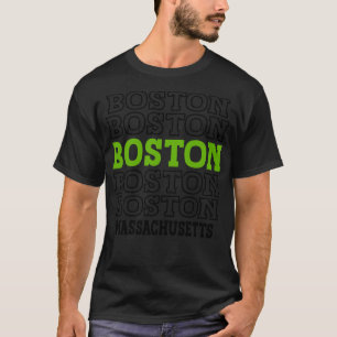 Boston Massachusetts 2 T-Shirt