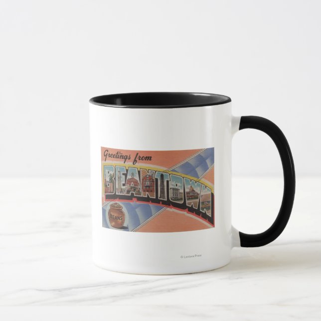 Boston, Massachusetts (Bean Town) Mug (Right)