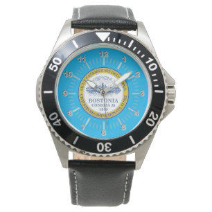 Boston (Massachusetts) City flag Watch
