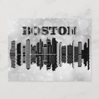 Boston Massachusetts City Skyline Travel