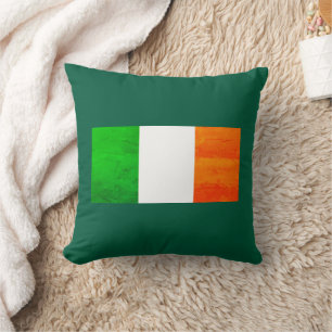Boston Massachusetts Irish Flag – St Patricks Day Cushion