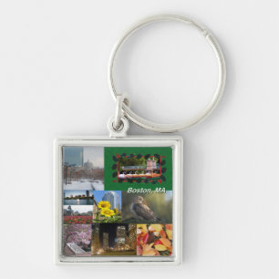 Boston, Massachusetts Key Ring