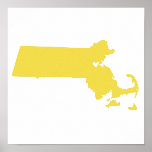 Boston, Massachusetts Love Poster (Front)