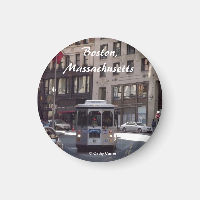 Boston, Massachusetts Magnet (Front)