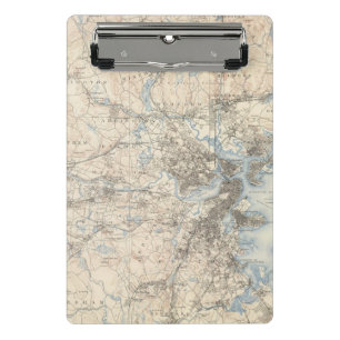 Boston, Massachusetts Mini Clipboard