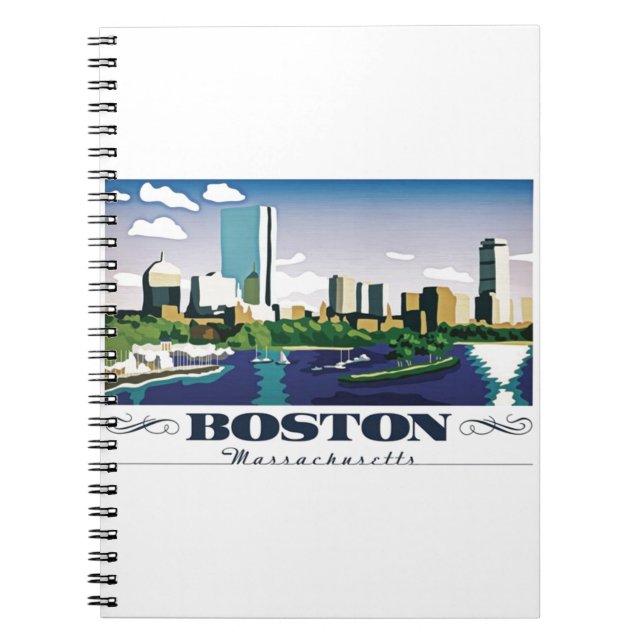 Boston, Massachusetts Notebook (Front)