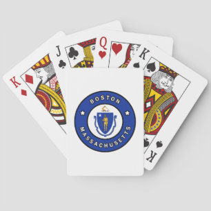 Boston Massachusetts Playing Cards