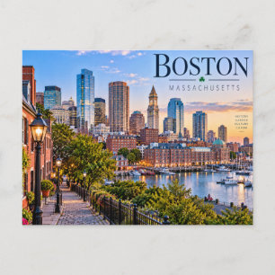 Boston, Massachusetts Postcard