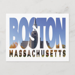 Boston, Massachusetts Postcard