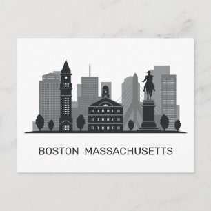 Boston Massachusetts Postcard