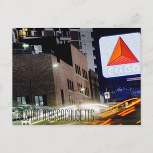 Boston Massachusetts Postcard