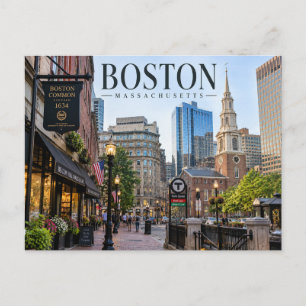Boston, Massachusetts Postcard