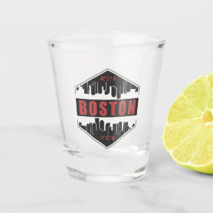 Boston Massachusetts Shot Glass