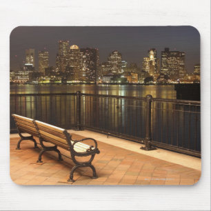 Boston, Massachusetts skyline 3 Mouse Pad