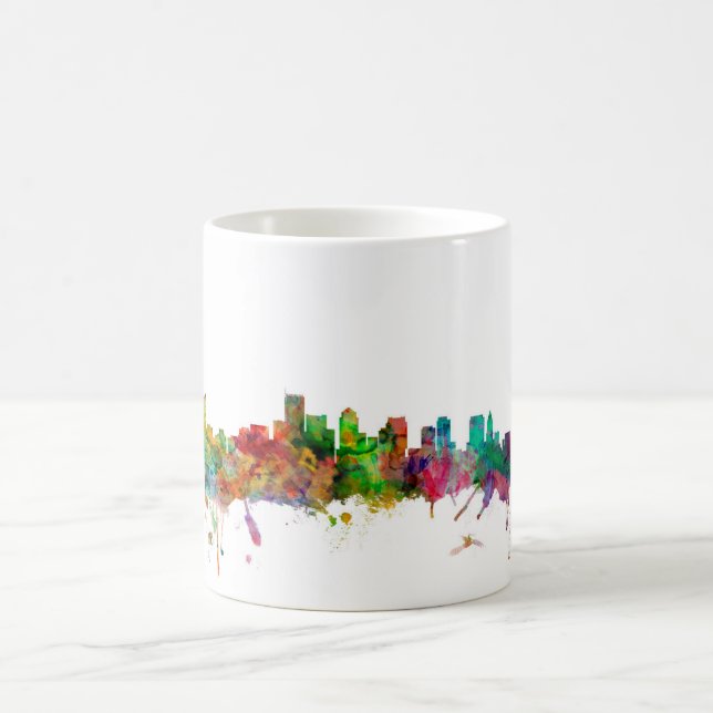 Boston Massachusetts Skyline Coffee Mug (Center)